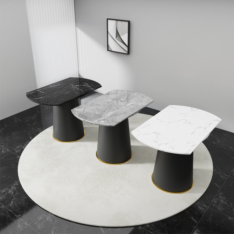 Manufacturer wholesale simple round casual scandinavian round table living room negotiation hotel office b&b popular dining table