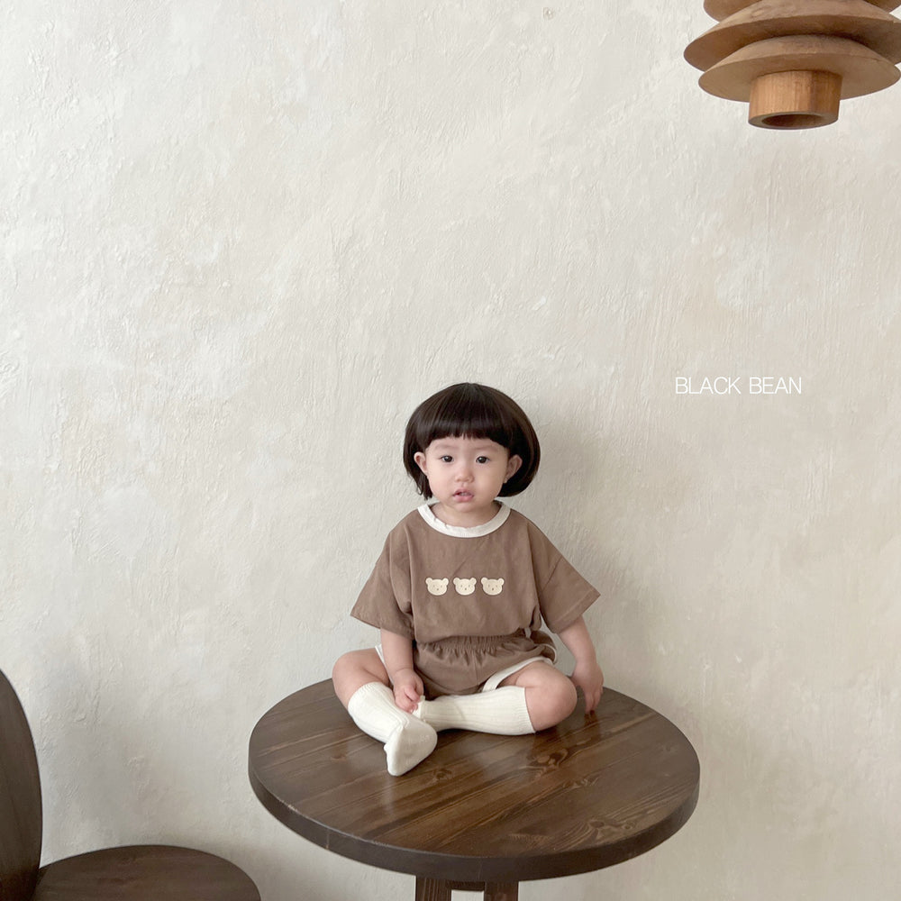 new korean style ins summer baby short-sleeve and shorts set, toddler and child unisex pajamas/loungewear