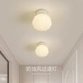 New arrival corridor aisle balcony lamp creative art cream style ins entrance hall entrance staircase small ceiling lamp