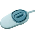 Bedridden elderly paralyzed patient horizontal bedpan with cover, maternity adult bedpan, bedpan