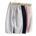 Korean style fashion spring new arrival sports casual pants  spring and autumn hot style loose versatile drawstring scimitar sweatpants for women