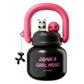 Cartoon lifting pot big belly thermos cup double drink kids thermos cup 316 stainless steel large capacity travel straw cup
