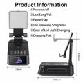 F20pro creative phone stand, smart home brand, multifunctional bluetooth speaker, lazy stand 3-in-1
