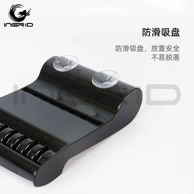 Pearlescent hair salon scissor holder, special adsorption scissor holder for hair salon, hair tool storage scissor pan beads