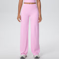 nude feel tight yoga pants high waist hip straight-leg pants looseslimming look outdoor sports running fitness pants