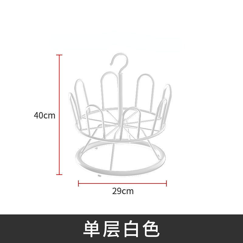 shoe drying rack outdoor balcony sandal rack drying shoe rack floor rotating slippers hanging shoe rack drying shoe artifact