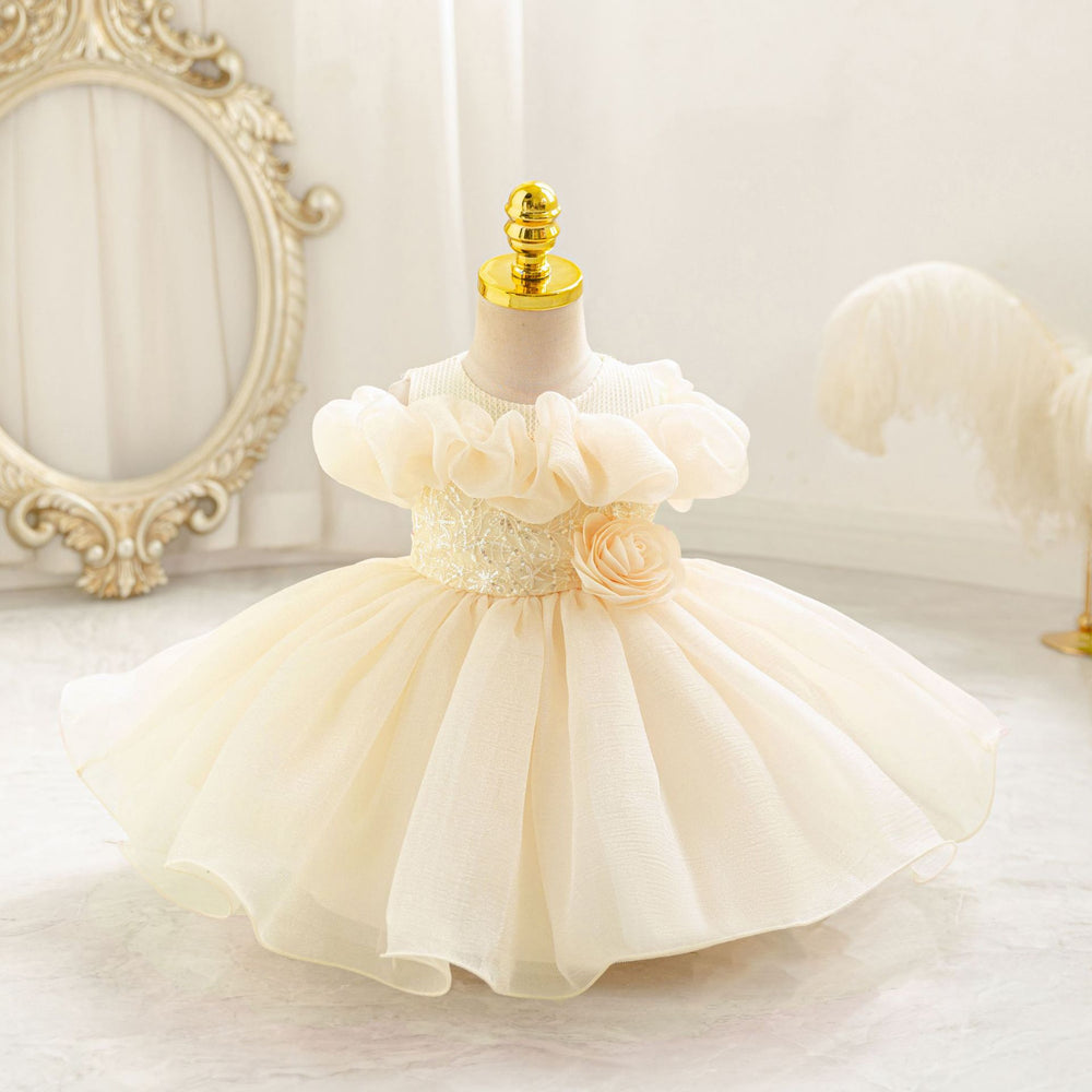 New in stock: tutu cake dress - floral princess gown for baby girls, perfect for birthdays!