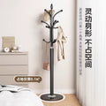 Iron style coat rack accessible luxury bedroom clothes drying rack floor-standing vertical clothes rack hanging bag for home simple shelf