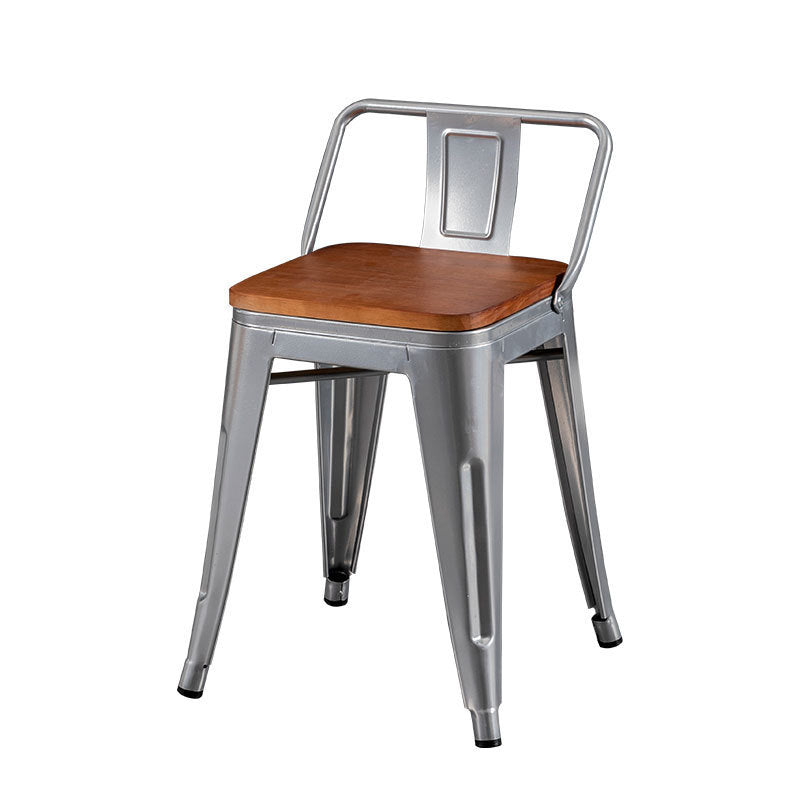 American dining chair LOFT solid wood table cafe dining table and chair combination restaurant bar industrial style wrought iron leisure table and chair