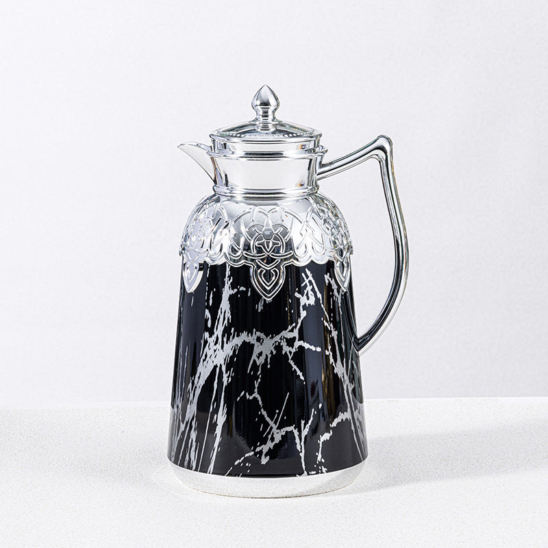 Wholesale gifts coffee pot thermos pot for home large capacity european style coffee pot