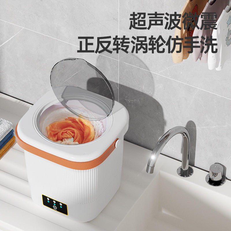 Semi-automatic underwear washing machine, sock washing machine, special mini underwear washing machine, all-in-one small sock washing machine