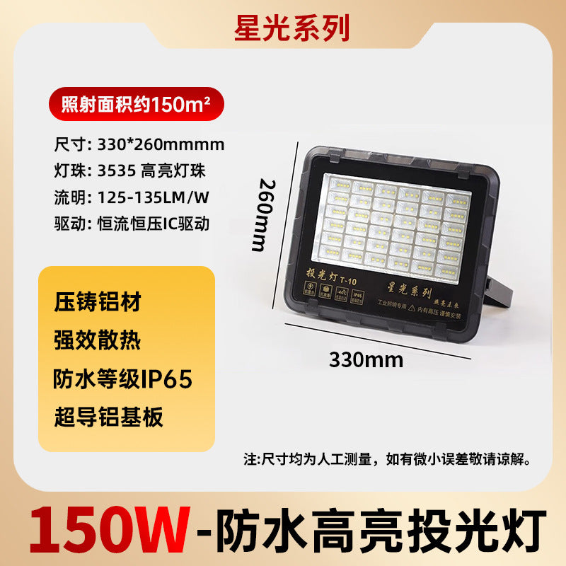 LED floodlight with bracket floodlight store door number facade lighting commercial door head advertising waterproof floodlight