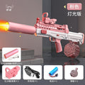 New cross-border automatic continuous fire 95 water gun with lights and fireworks for boys and girls - summer outdoor water play toy