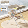 Changing table, baby care station, massage & bathing combo - foldable, portable, multifunctional newborn baby bed with changing and touching surface
