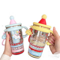 Summer chic: high-value tritan large capacity plastic tumbler - portable, heat-resistant, and straw-friendly