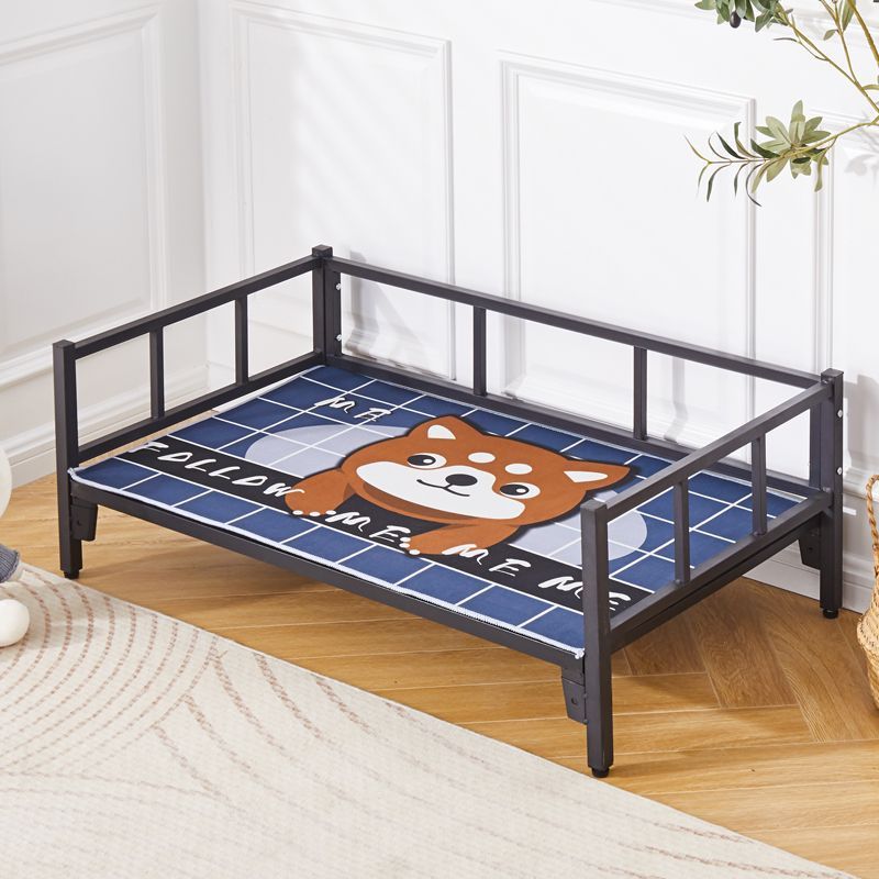 Pet iron bed neutral dog house bed off the subway art large, medium and small dogs teddy french fighting all year roundneutral dog house bed frame