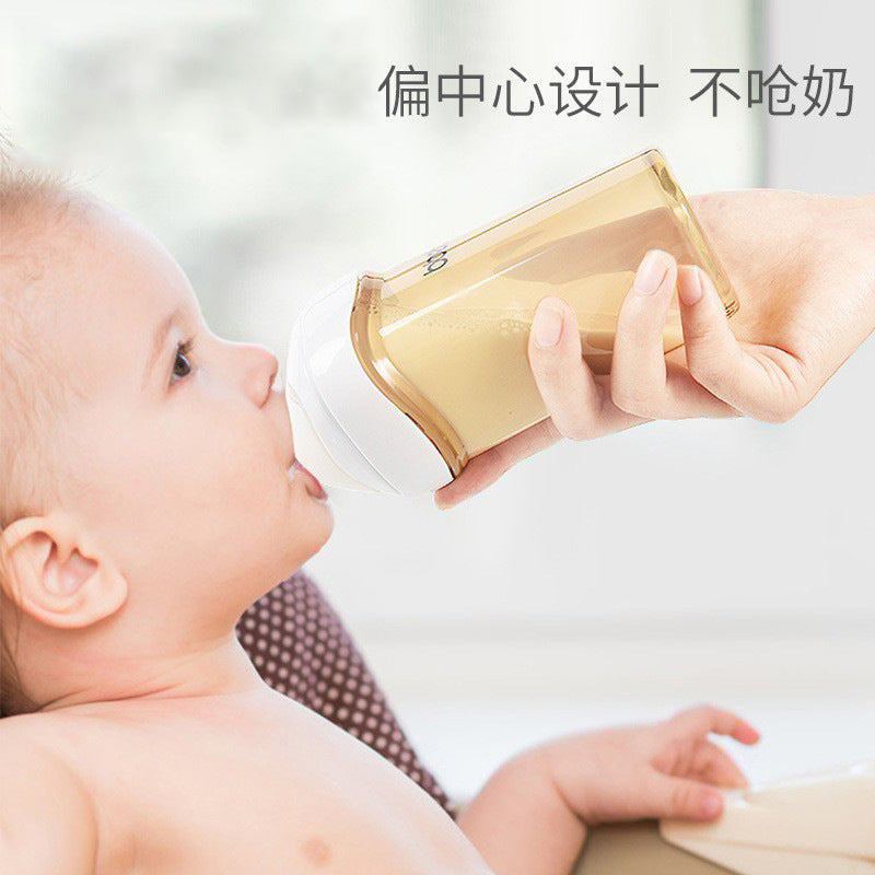 Newborn baby ppsu bottle big baby multi-functional gift box baby learning to drink straw cup large and small storage lid