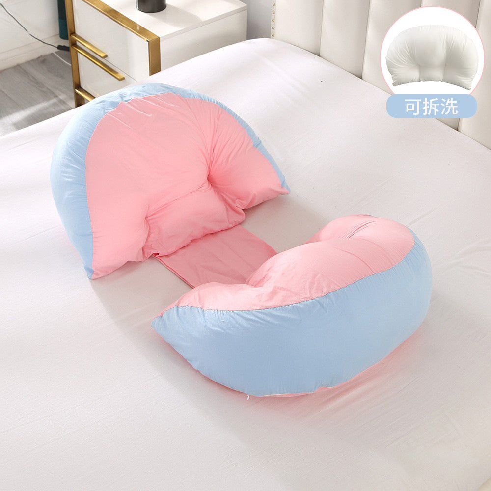 Multifunctional cotton maternity pillow - side sleeper, pregnancy, nursing & breastfeeding pillow core - direct from manufacturer, dropshipping available
