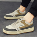 Men's winter 2025 new breathable hong kong style versatile dirt-resistant mesh shoes trendy lightweight soft sole athletic casual shoes