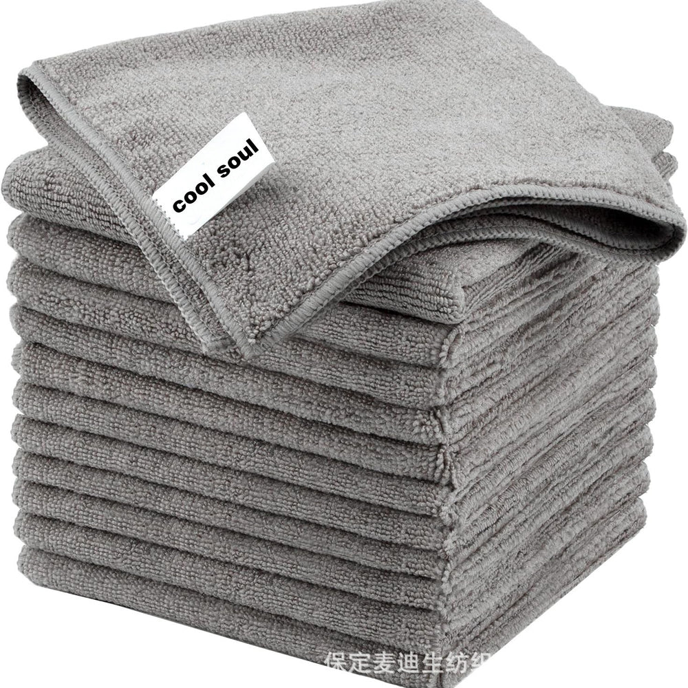 supply of microfiber rags, multi-functional car towels, household kitchen decontamination dish towels temu
