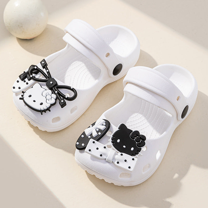 Kids' clogs: summer indoor anti-slip cartoon sandals for girls and boys (toddler to big kid sizes) - perfect for indoor use, outdoor wear, and beach days