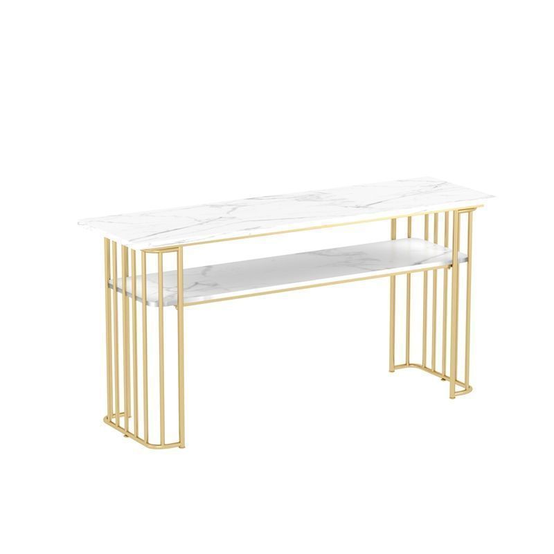 Scandinavian iron sofa chair accessible luxury nail salon back chair marble table manicure table soft bag manicure chair suit