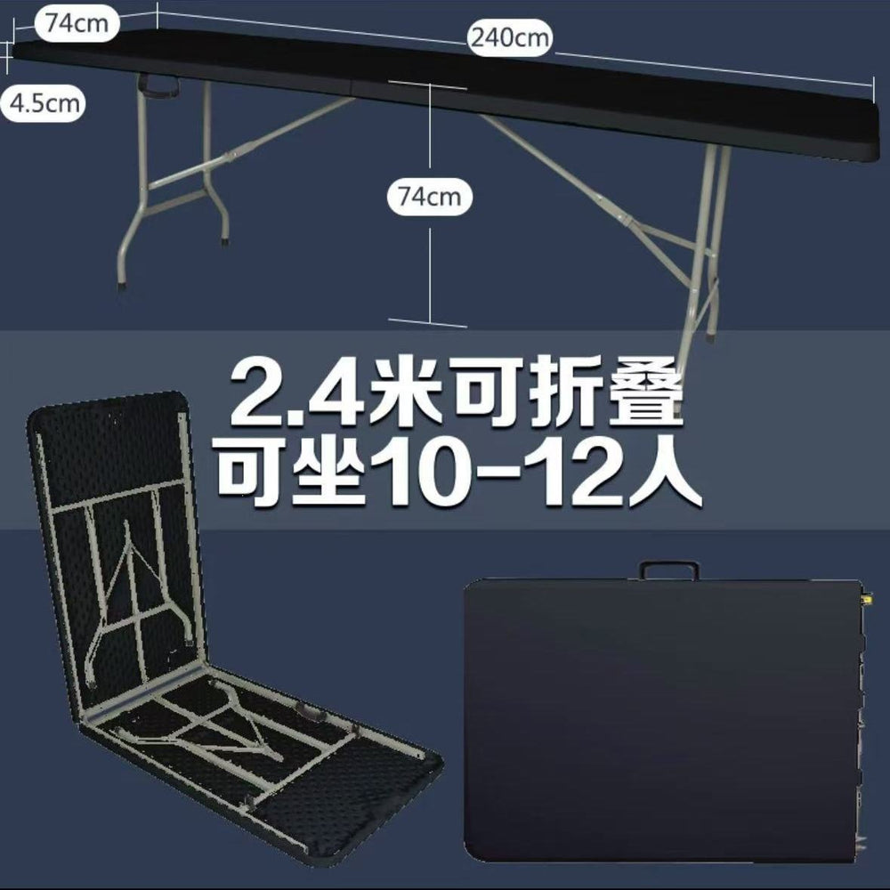 Folding desk portable training table home table outdoor night market stall small apartment dining table