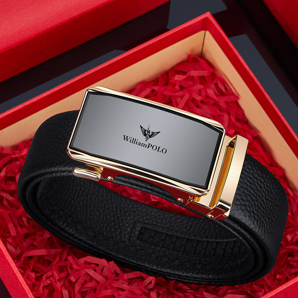 Emperor Paul Belt Men's First Layer Cowhide High-end Belt Genuine Leather Belt Pure Cowhide Belt Men's