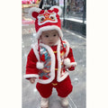 Infant and toddler autumn/winter outerwear, baby winter clothing, thickened onesies, thickened cotton-padded clothes, newborn baby swaddle suits
