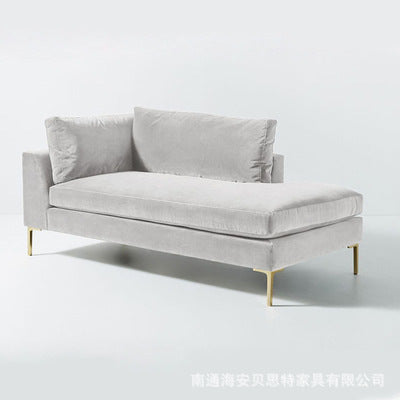 Bedroom Fabric Foot Couch Nordic Small Apartment Living Room Balcony Leisure Princess Chair Italian Minimalist Beauty Salon Princess Couch