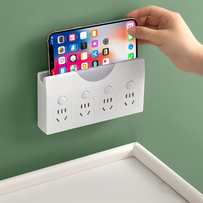 New arrival bedside socket converter smart usb socket plug pure copper one to multi-slot multi-function socket night light