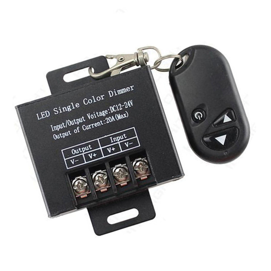 30A knob controller light box sign hard light strip light with brightness dimmer, monochrome stepless iron box toner