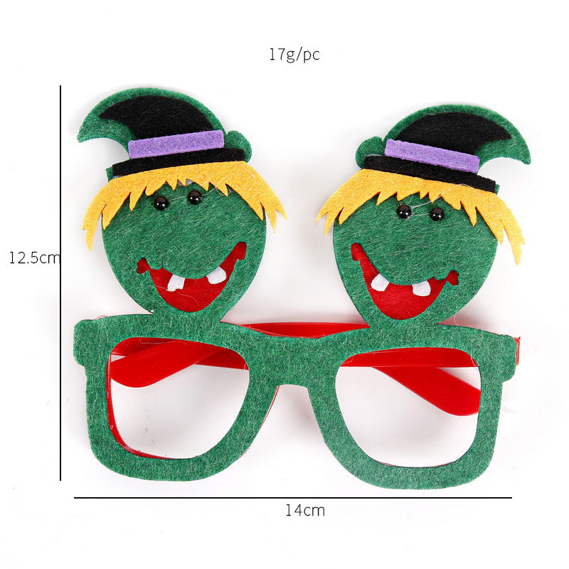 Halloween Pumpkin Glasses Kids Adult Ghost Festival Party Decorations Photo Props Funny Glasses Frames
