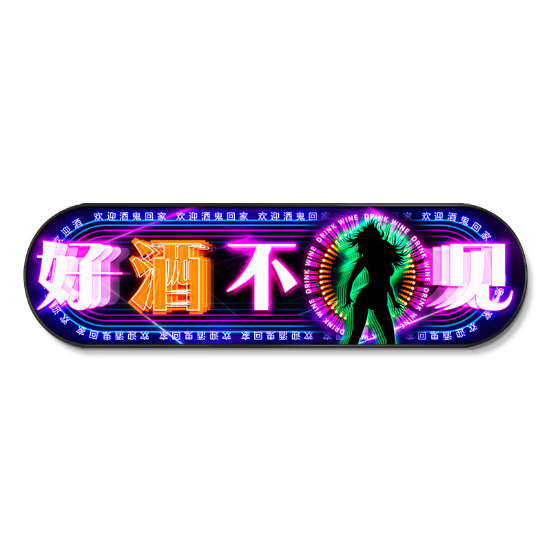 KTV room background wall lighting painting bar private room hanging painting leisure club theme decoration tavern mural