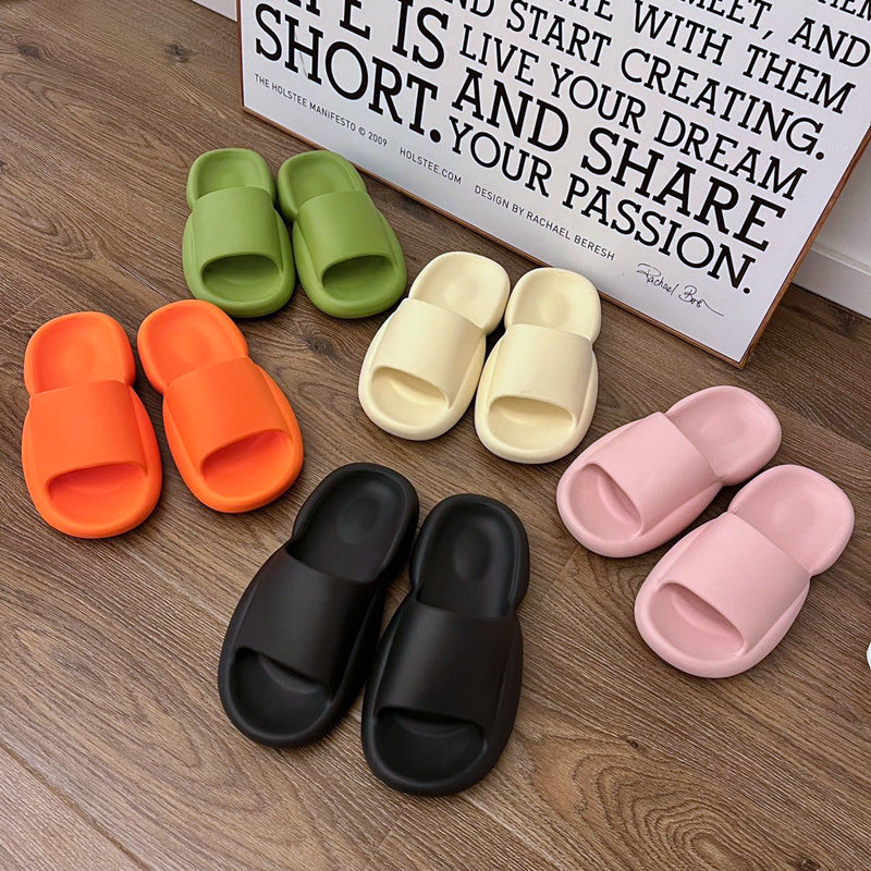 New eva cloud slippers - summer indoor anti-slip slippers, bathroom odor-resistant soft sole outdoor sandals for men