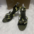 2025 summer new arrivals: fashionable and versatile butterfly-themed sexy stiletto heel sandals with ankle strap for women