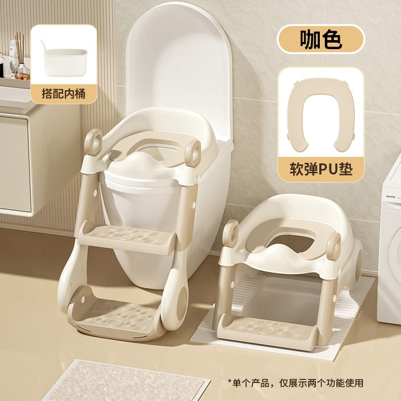 Wholesale children's toilet training seat with step stool - baby potty training seat for infants and toddlers - foldable step stool toilet