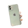Suitable for apple 16pro/xr rubik's cube straight edge transparent mobile phone case iphone8p/x all-inclusive tpu protective case