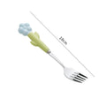 Blue sunflower fork