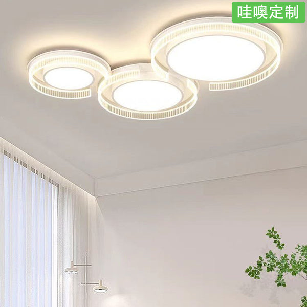 [Wow] Italian minimalist main light modern minimalist high-end hall full spectrum ceiling light Zhongshan lamps atmosphere