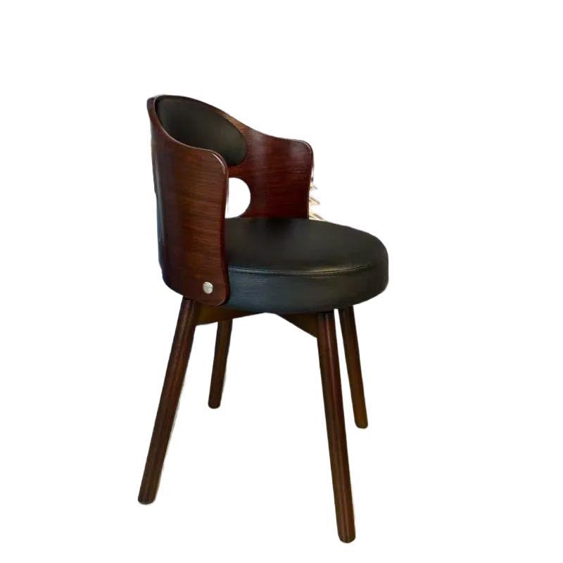 Solid wood chair accessible luxuryrotate dining chair for home backrest makeup dressing table kids stool table and chair retro new chinoiserie