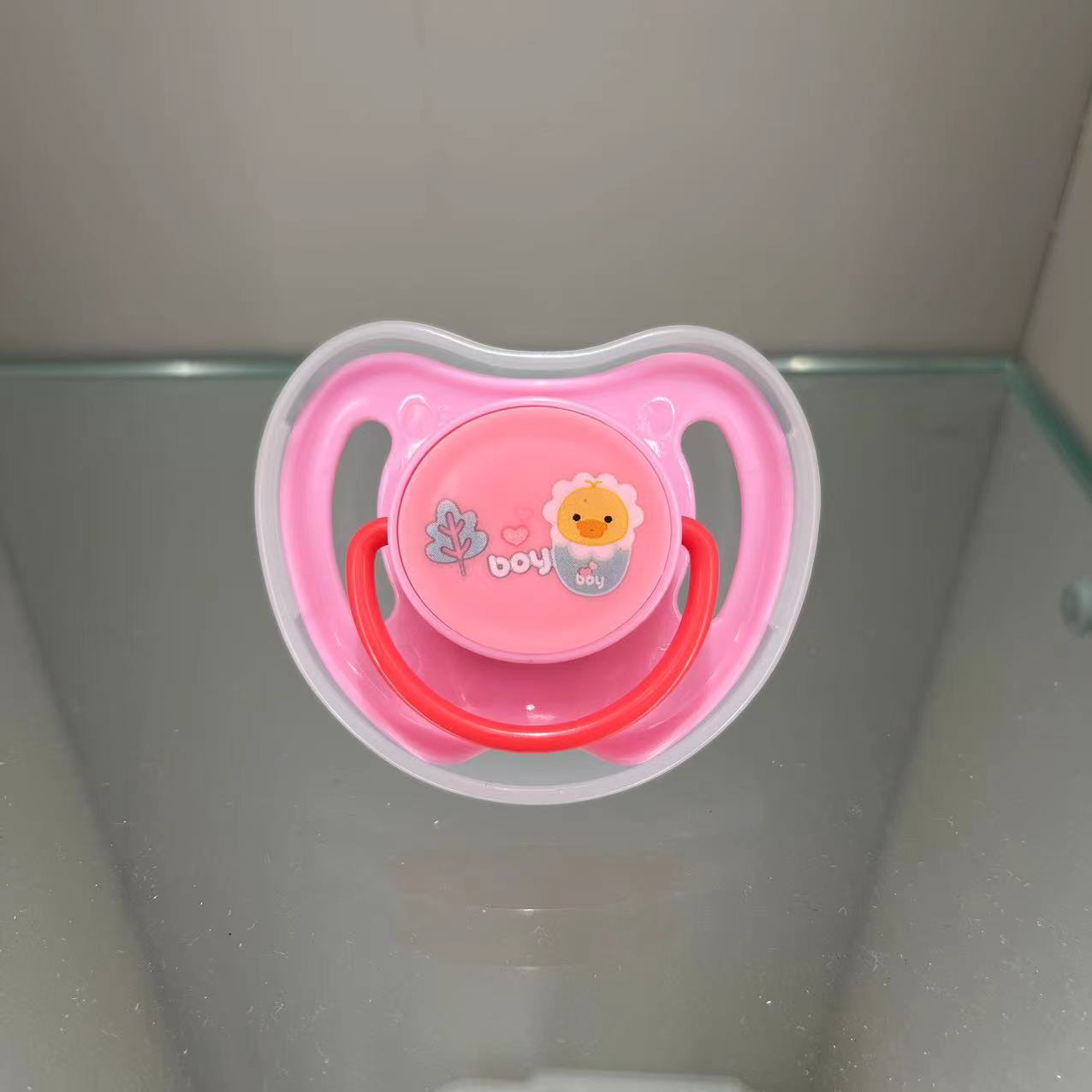 English card pack, baby print pacifier cartoon silicone sleeping pacifier, newborn baby comfort pacifier