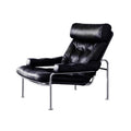 Genuine leather single sofa chair, medieval style rum chair, italian oil wax leather casual chair, living room casual sofa chair personalized