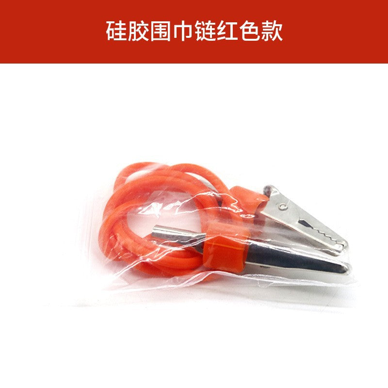 Dental Silicone Scarf Clip Special Oral Dental Disposable Apron Clip High Temperature Sterilization Scarf Clip
