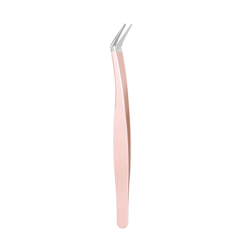 Glitter type grafted eyelash tweezers eyelash curler false eyelash tweezers eyelash tweezers poppy high precision factory wholesale