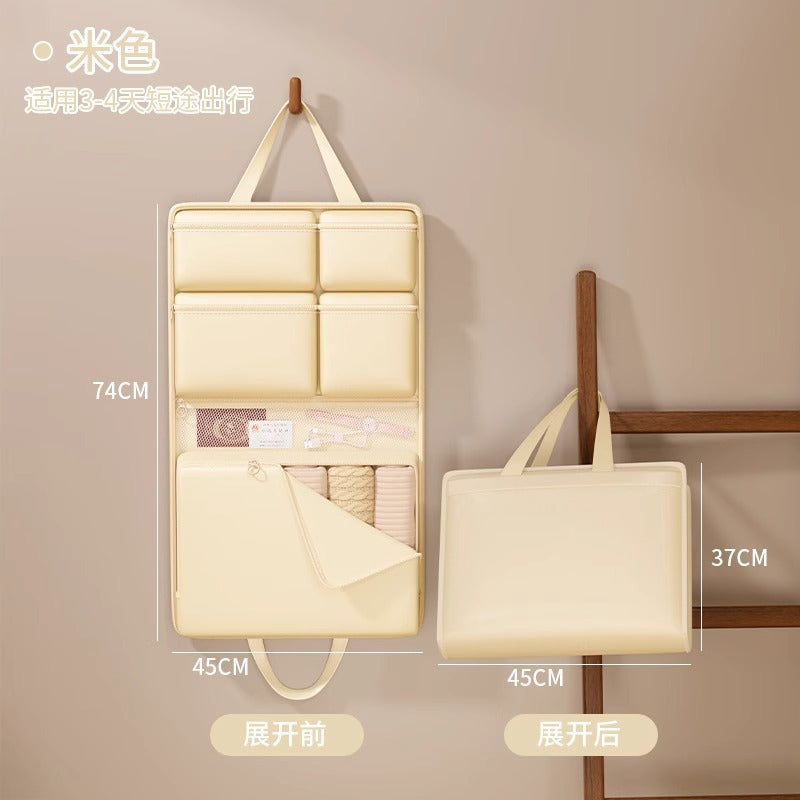 Seven-in-one travel storage hanging bag, underwear, socks, clothing, luggage hanging partition storage bag, an essential artifact for business trips