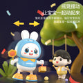 Infant & toddler light-up musical swinging bunny dancing educational early learning soothing toy - sound & motion - perfect birthday gift for boys & girls