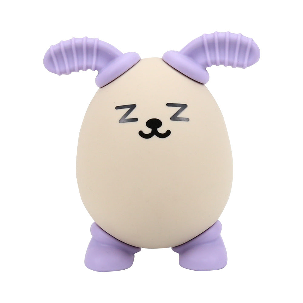 Easter Bunny Bite Glue Baby Anti-Eating Hand Grinding Stick Soothing Bite Bite Le Food Grade Boiled Tooth Glue Toy