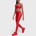 new arrival yoga clothes high waist hip lift tummy control slimming look sling beautiful back running sports intimates bra suit for women