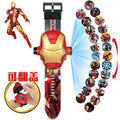 Kids' cartoon electronic watch - ages 3-8 - projector & luminous display - perfect for preschoolers, elementary school students, boys & girls